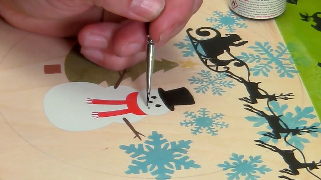 New Funky Christmas Themed Artists Stencils