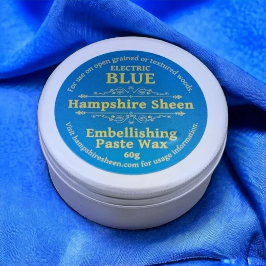 Hampshire Sheen Electric Blue Embellishing Wax