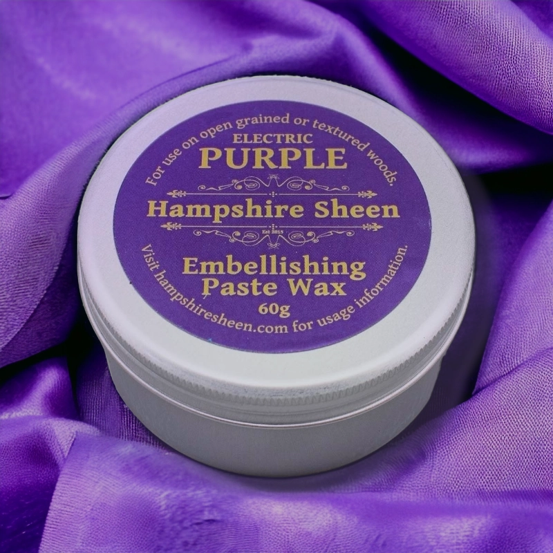 Hampshire Sheen Electric Purple Embellishing Wax