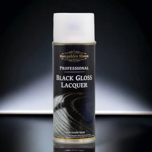 Hampshire Sheen Professional Black Gloss Lacquer