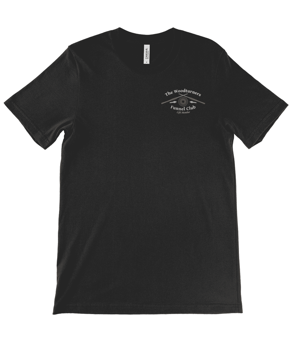 funnel club small logo t-shirt black