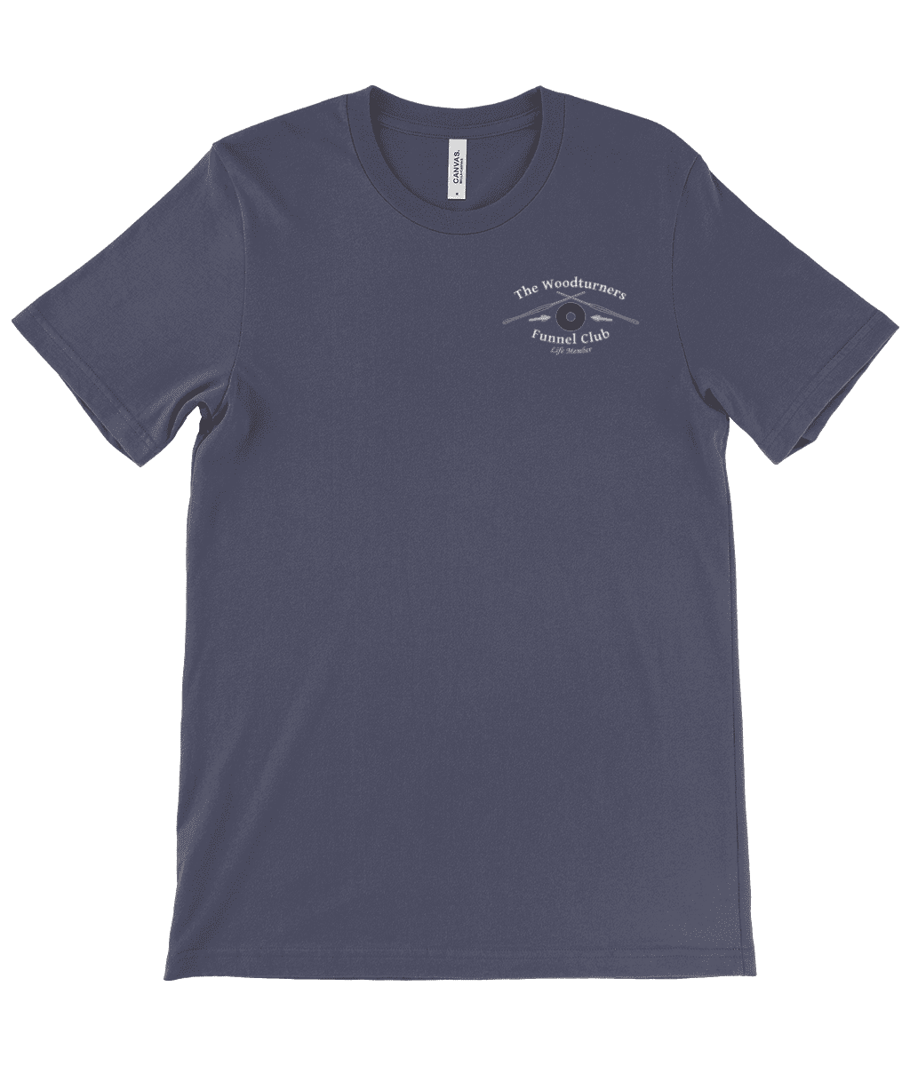 funnel club small logo t-shirt grey