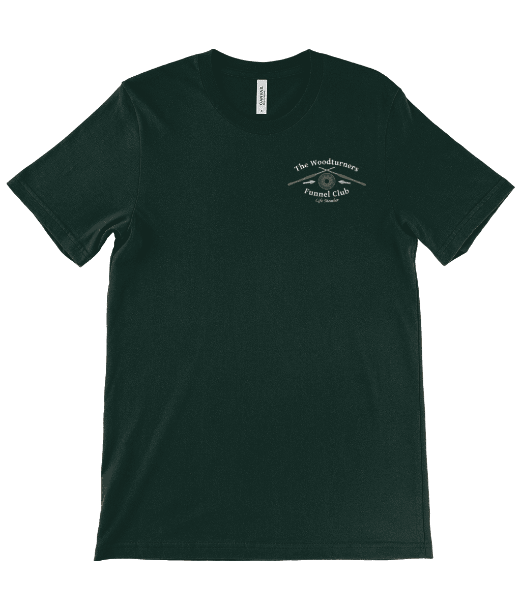 funnel club small logo t-shirt green