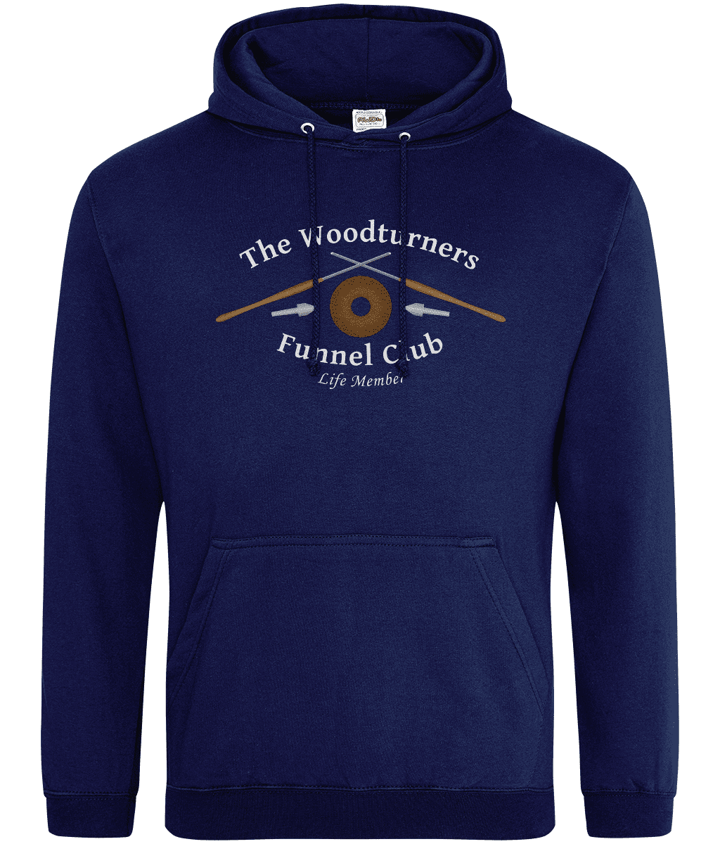 funnel club hoodie blue