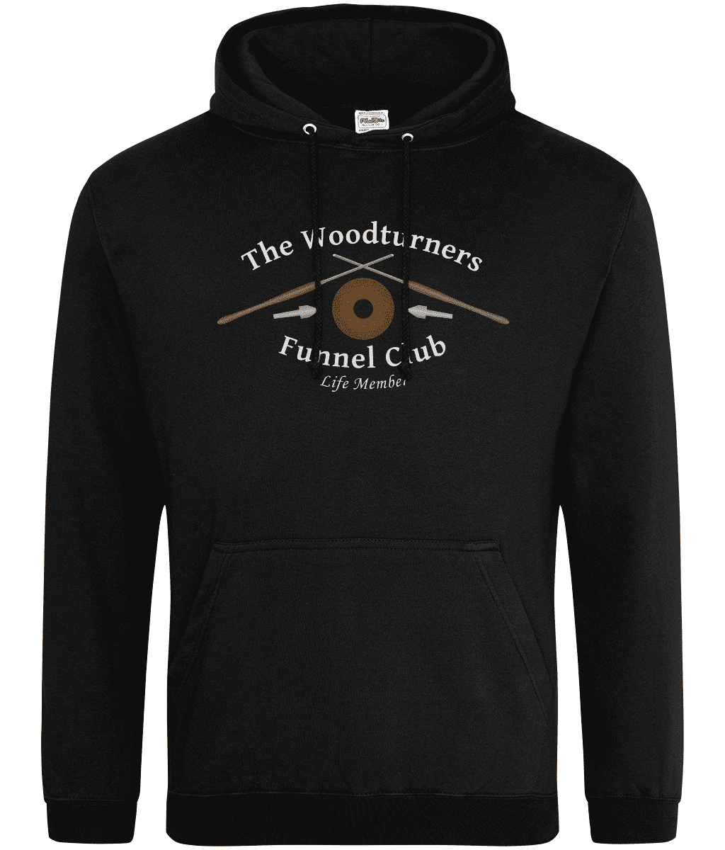 funnel club hoodie black