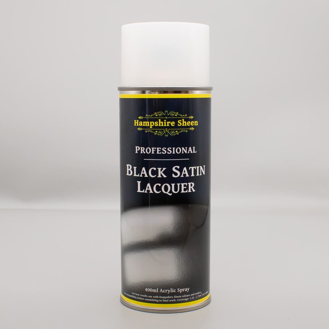 Pro Black Satin Lacquer Spray 400ml